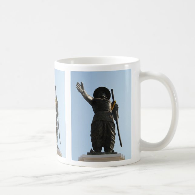 Caneca De Café O Rei Excelente Anouvong... Vientiane, Laos (Direita)