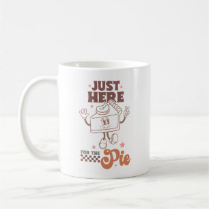 Caneca De Café O Retro Bonito Cai Inspirou-Se "Só Aqui Para A Tor