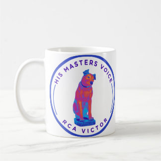 Caneca De Café O Retro de Voz do Mestre
