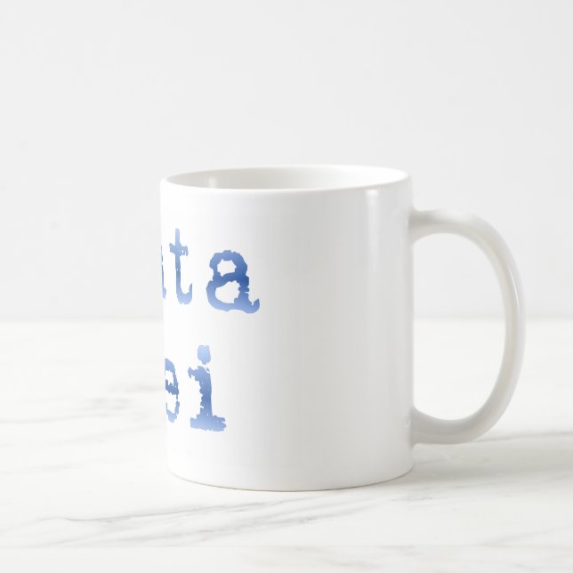 Caneca De Café O rhei de Panta "tudo flui " (Direita)