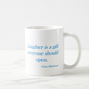 Caneca De Café O riso é um presente…
