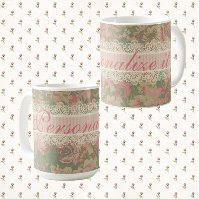 Caneca De Café O Romântico Bedroom Le Boudoir Romantique (Personalize these mugs for someone special)