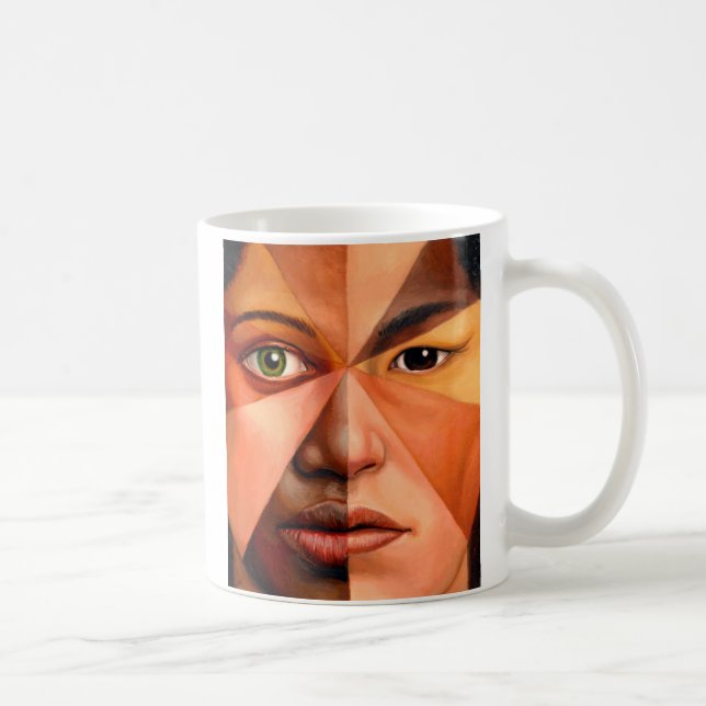 Caneca De Café O rosto humano (Direita)