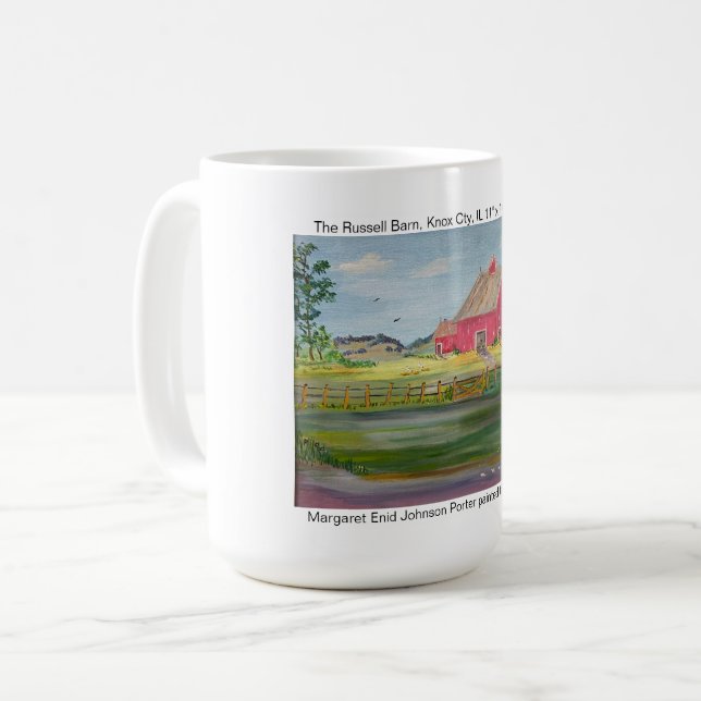 Caneca De Café O Russell Barn 2000 MEJP (Frente Esquerda)