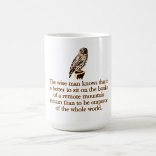 Caneca De Café O Sábio Sabe