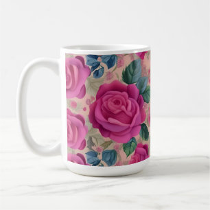 Caneca De Café O Sabor Dos Rosas - Soft E Serene