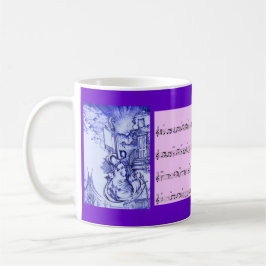 Caneca De Café O Sagrada Noite Música Mug Gift