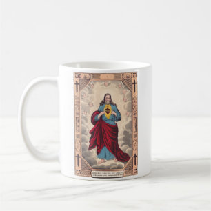 Caneca De Café O Sagrado Coração de Jesus