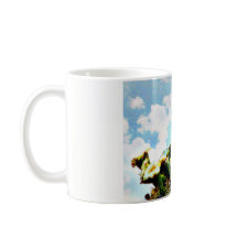 O Saguaro mergulhou no copo de café das