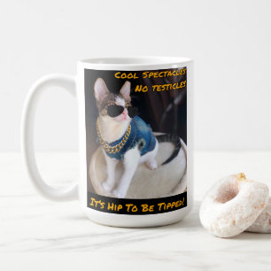 Caneca De Café O SALVAMENTO TNR do CAT "é anca ser derrubado "