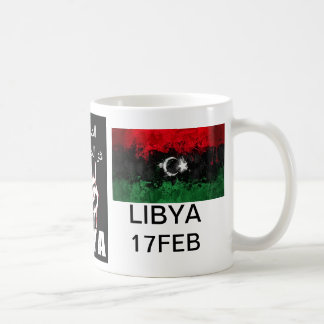 Caneca De Café O sangue líbio é a linha vermelha
