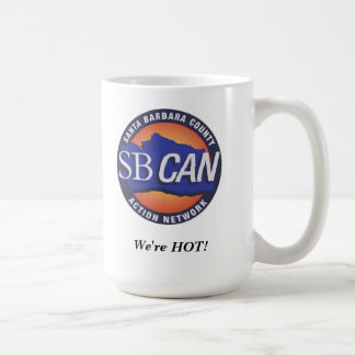 Caneca De Café O SB PODE logotipo "que nós estamos QUENTES! 150z.