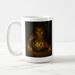 Caneca De Café O Seer de 40: Aniversário do Oracle Mug