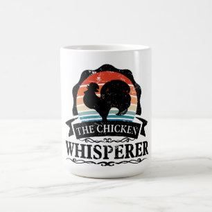 Caneca De Café O Segredista de Frangos Engraçado