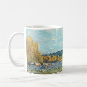 Caneca De Café O Sena em Santo-Nuvem Alfred Sisley