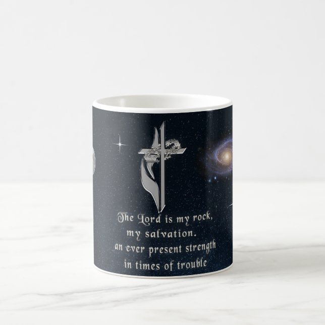 Caneca De Café O Senhor é a minha pedra (Centro)