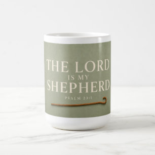 Caneca De Café O SENHOR É MEU PASTOR Cristão