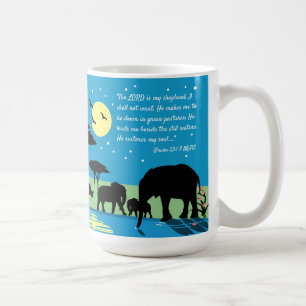 Caneca De Café "O SENHOR É Meu Pastor..."—Salmo 23