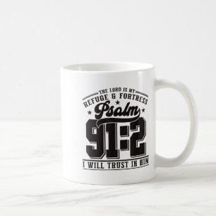 Caneca De Café O Senhor É Meu Refúgio & Fortaleza – Salmo 91_2 