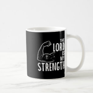 Caneca De Café O Senhor É O Meu Forte Giro-Braço Cristão