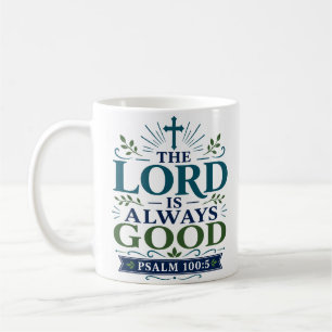 Caneca De Café O Senhor É Sempre Bom Citação de Esperança Escritu