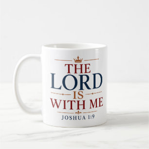 Caneca De Café O Senhor Está Comigo Tipografia Cristã Moderna