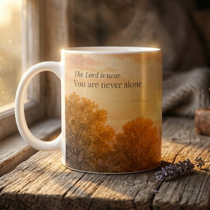 Caneca De Café O Senhor Está Perto Encorajamento da Fé Cristã