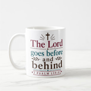 Caneca De Café O Senhor Vai Antes E Atrás Verdade Bíblica