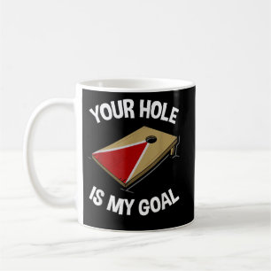 Caneca De Café O Seu Buraco É O Meu Buraco Engraçado, Corno De Ba