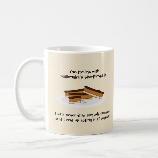Caneca De Café O Shortbread do milionário (Esquerda)