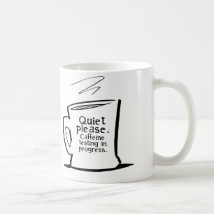 Caneca De Café O silêncio agride por favor