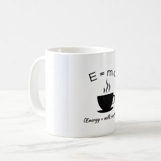 Caneca De Café O Sip Genius: E=mc² Edition
