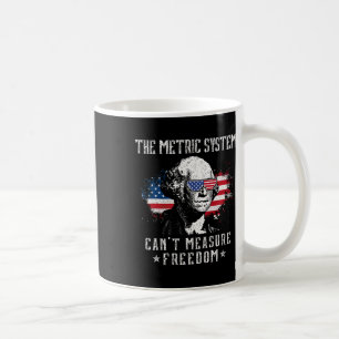 Caneca De Café O Sistema Métrico Não Pode Medir a Liberdade Engra