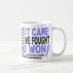 Caneca De Café O sobrevivente que do cancro da próstata veio nó