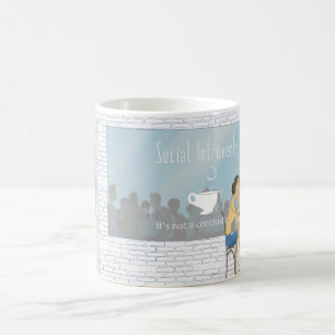 Caneca De Café O Social Introverts