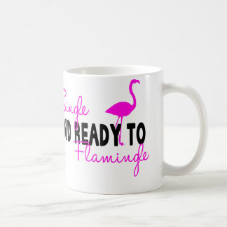Caneca De Café O solteiro e apronta-se a Flamingle