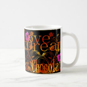 Caneca De Café O sonho do amor come o chocolate