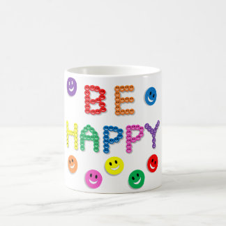 Caneca De Café O sorriso seja felicidade engraçada do
