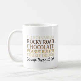 Caneca De Café O Sorvete da música engraçado é Scoop