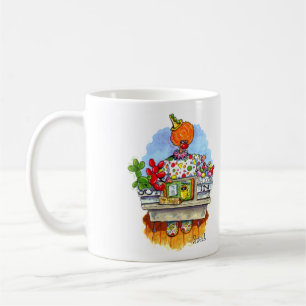 Caneca De Café O Sr. Binky faz animais Balões.