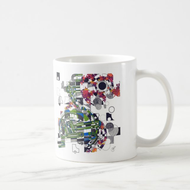 Caneca De Café O sulco de Mike (Direita)