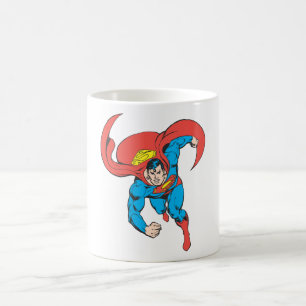 Caneca De Café O Super-Homem Executa Para Frente