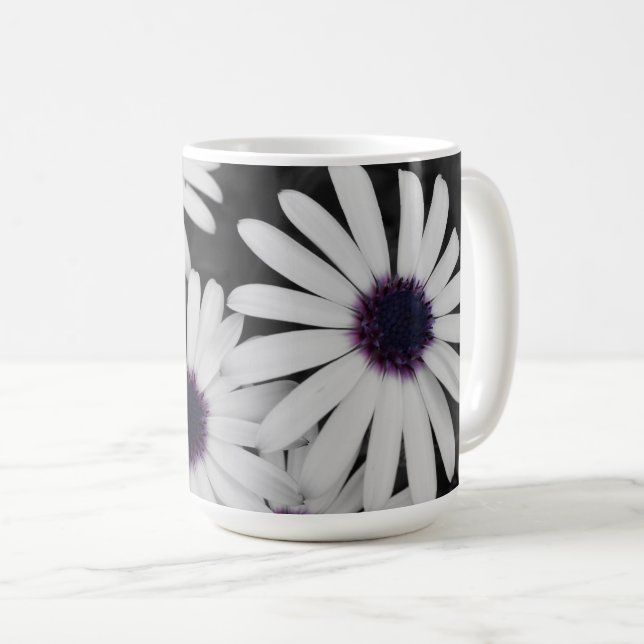 Caneca De Café O Sutil Contraste da Natureza (Frente Esquerda)