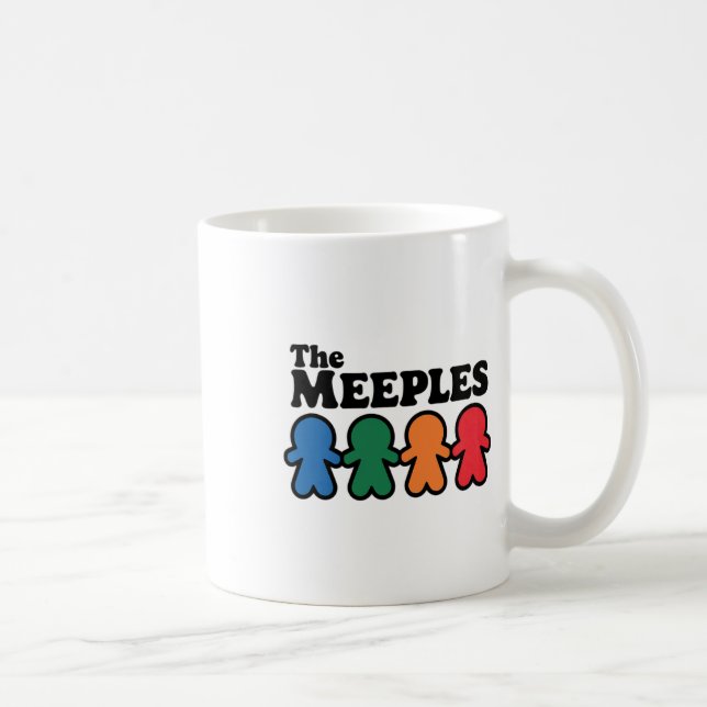 Caneca De Café O Tabuleiro de Jogos Meeples  (Direita)