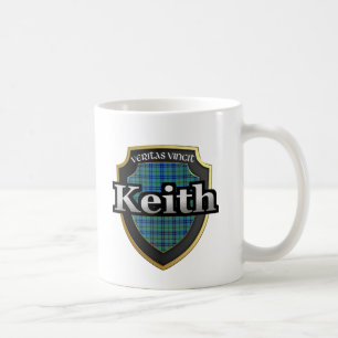 Caneca De Café O Tartan escocês da dinastia de Keith do clã