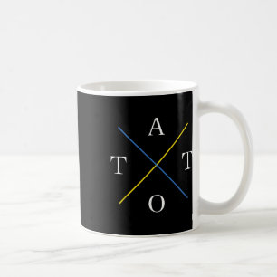 Caneca De Café O Tato - Pai Ucraniano Da Ucrânia 1 