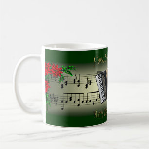 Caneca De Café O ~ tem você mesmo do acordeão um alegre pouco