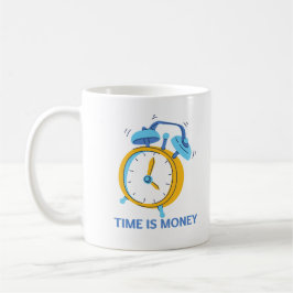 Caneca De Café O tempo é dinheiro