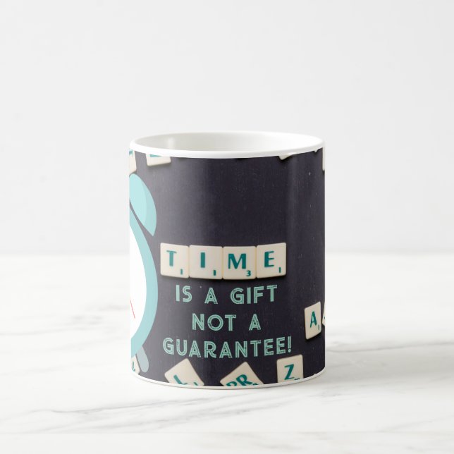 Caneca De Café O tempo é um presente - Mug (Centro)
