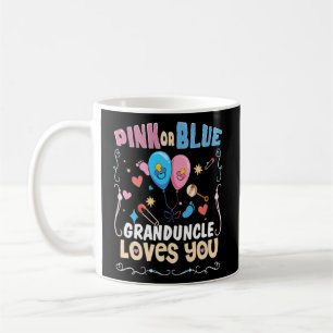 Caneca De Café O Tio Rosa ou Azul Te Ama O Melhor Tio De Sempre